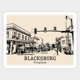 Blacksburg - Virginia Magnet